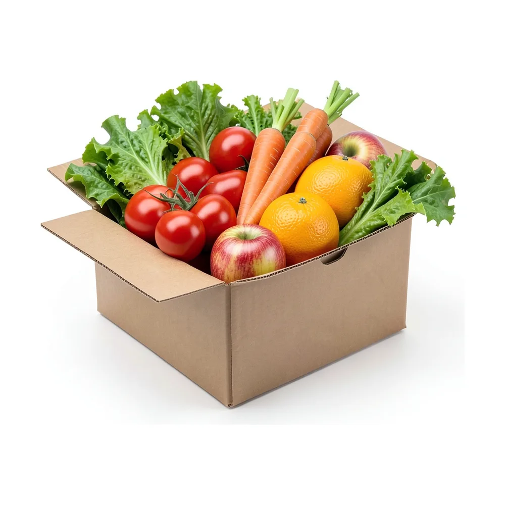 Bolsón de frutas y verduras
